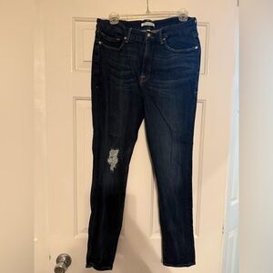 Good American Dark Wash Skinny Jeans